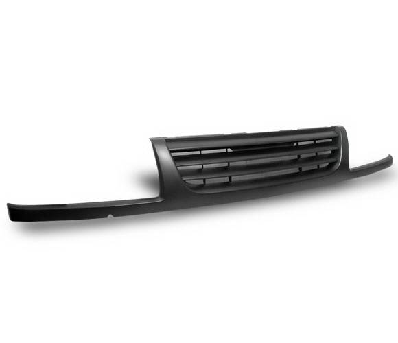 4CarOption - Volkswagen Jetta 4CarOption Front Hood Grille - GR-JTA39698-BK