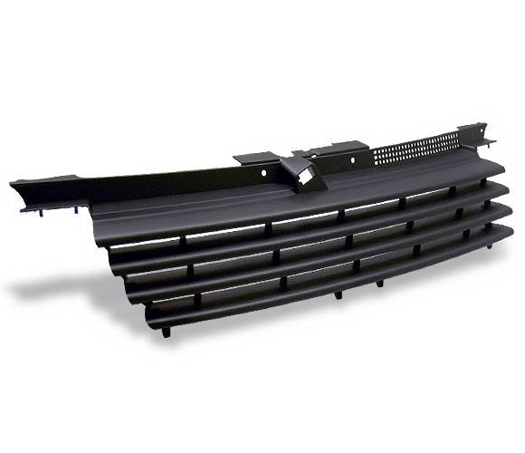 4CarOption - Volkswagen Jetta 4CarOption Front Hood Grille - GR-JTA49904-BK