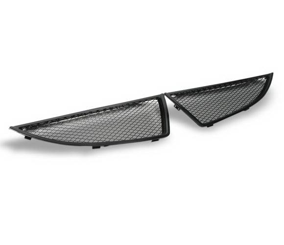 4CarOption - Mitsubishi Lancer 4CarOption Front Hood Grille - GR-LA0405RLR-BKS