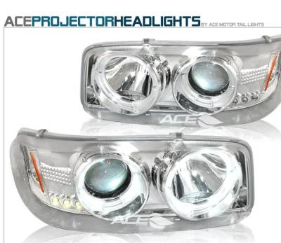 Custom - Chrome Halo Pro Headlights