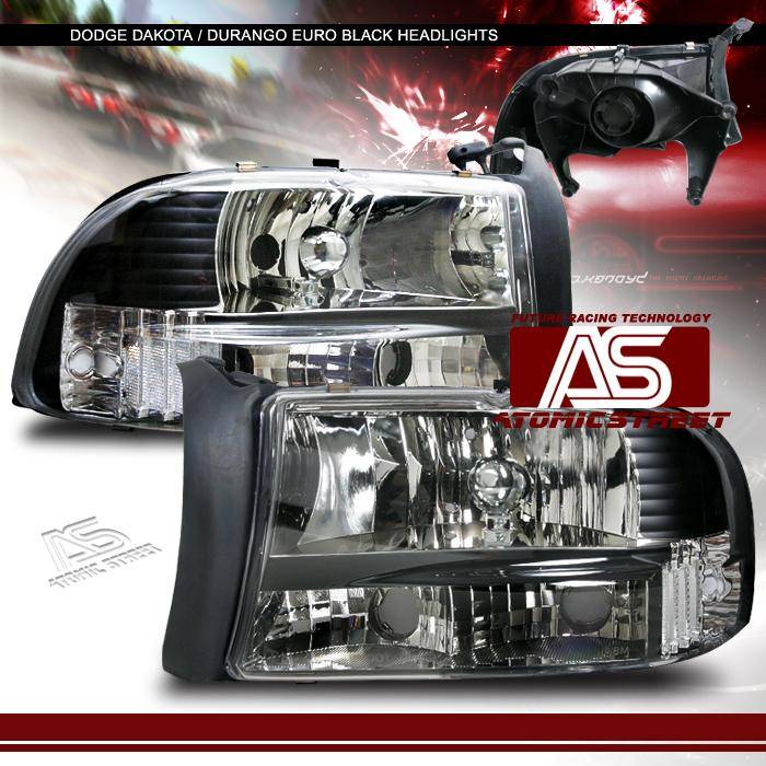 Custom - Euro Black Headlights