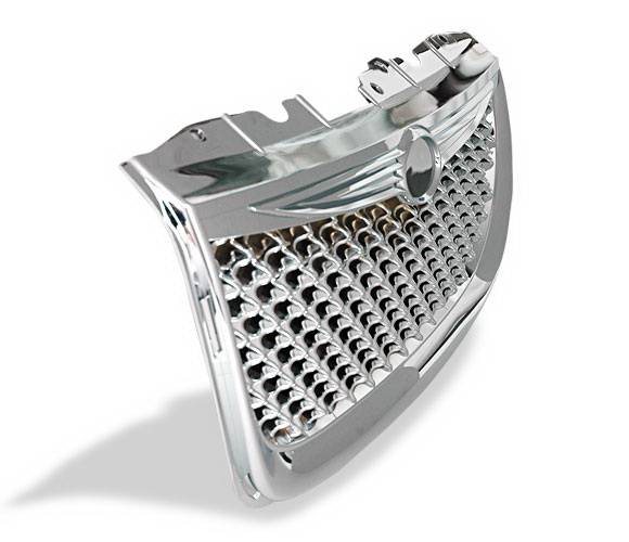 4CarOption - Chrysler 300 4CarOption Front Hood Grille - GRZ-300M9904-CM