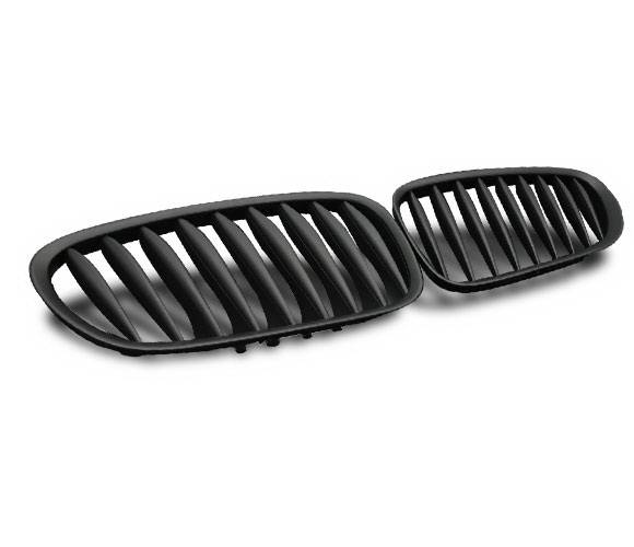 4CarOption - BMW Z4 4CarOption Front Hood Grille - GR-Z40308ZBB