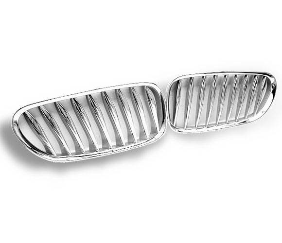 4CarOption - BMW Z4 4CarOption Front Hood Grille - GR-Z40308ZCS