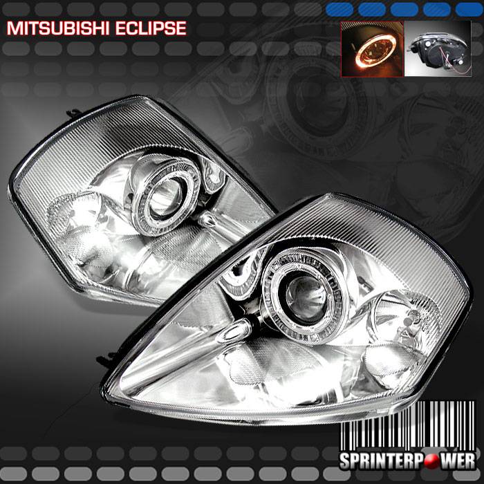 Custom - Chrome Euro Halo Pro Headlights