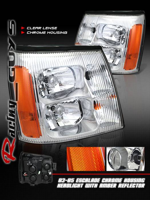 Custom - Chrome Clear Headlights