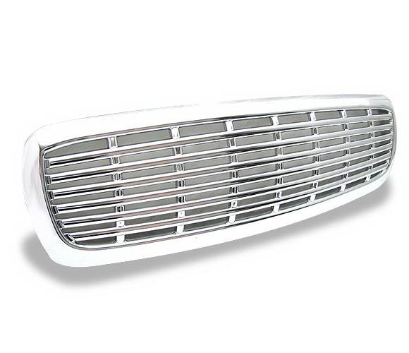 4CarOption - Dodge Durango 4CarOption Front Hood Grille - GRZ-DKT9704-CM