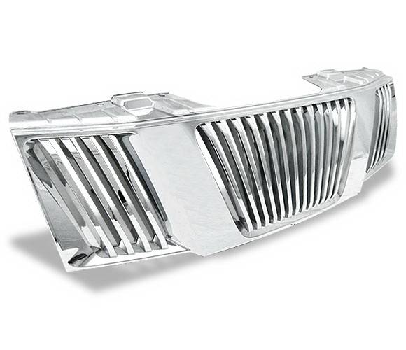 4CarOption - Nissan 4CarOption Front Hood Grille - GRZ-FRTR0506-CM