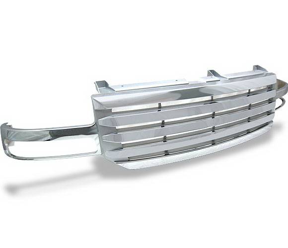 4CarOption - GMC Sierra 4CarOption Front Hood Grille - GRZ-GMC0306-CM