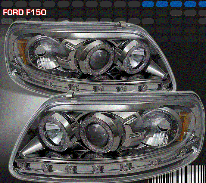 Custom - Smoke Halo Pro  Headlights