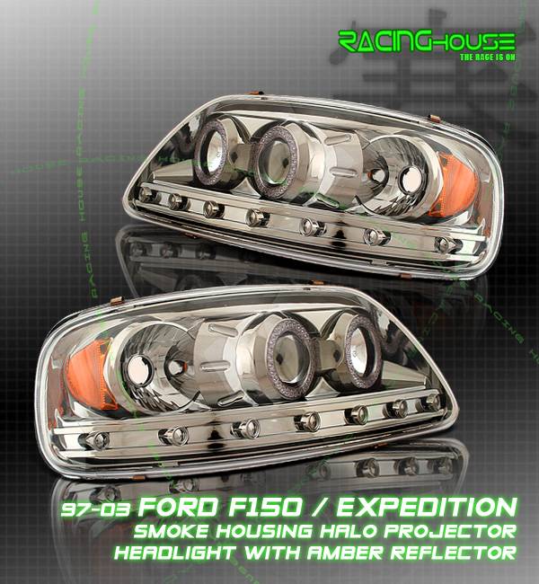 Custom - Titanium Dual Halo Headlights