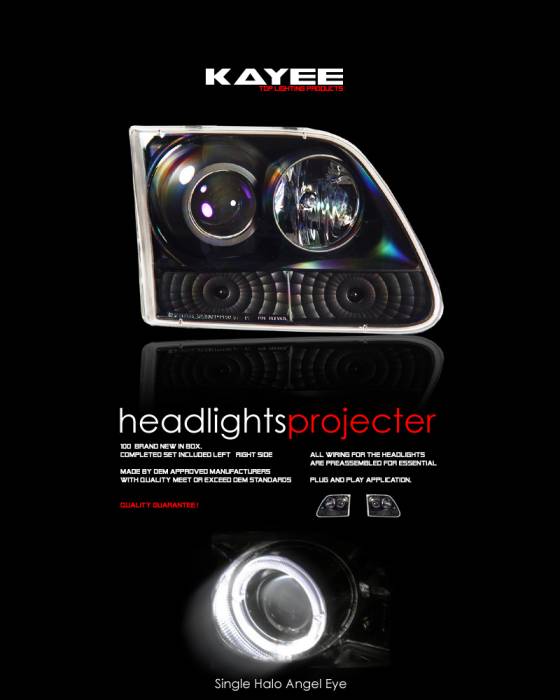 Custom - JDM Black Pro Headlights