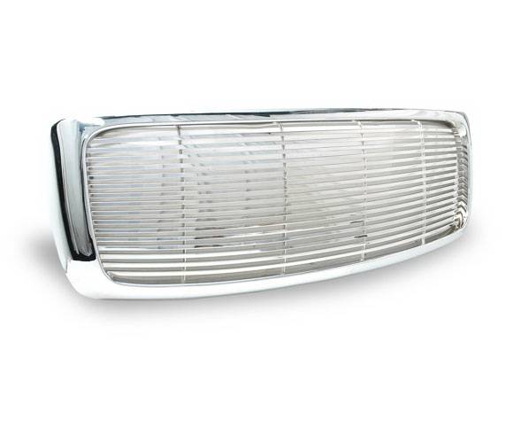 4CarOption - Dodge Ram 4CarOption Front Hood Grille - GRZ-RAM0204-CM