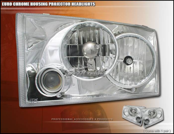 Custom - Euro Chrome Pro Headlights