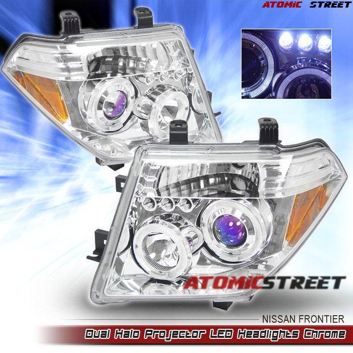 Custom - Chrome LED Halo Headlights