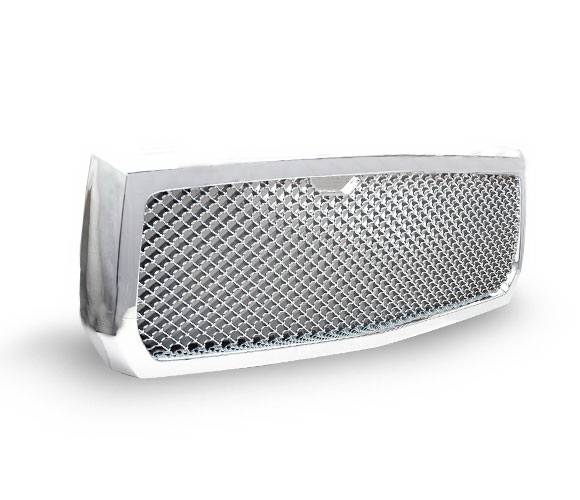 4CarOption - Dodge Dakota 4CarOption Front Hood Grille - GRZT-DKT0507-CM