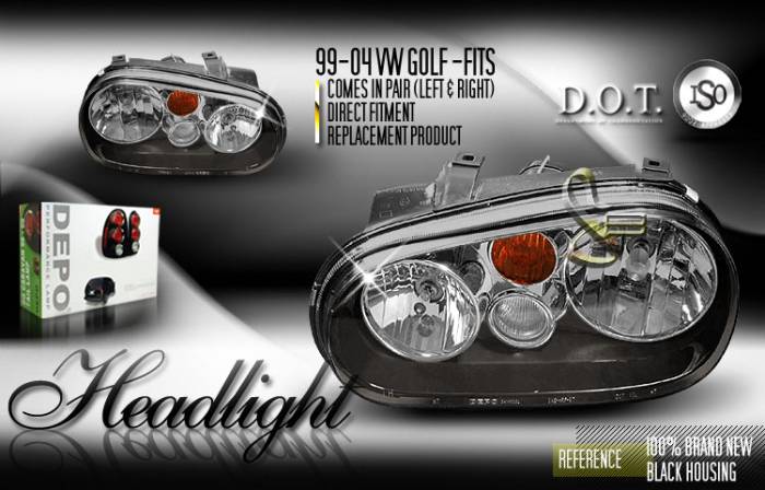 Custom - Black Pro Headlights