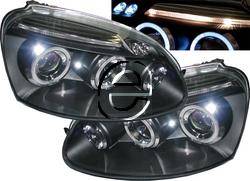 Custom - Black Halo LED Headlights