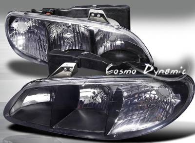 Custom - Black Crystal Headlights