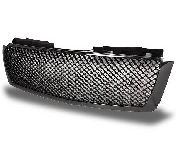 4CarOption - Chevrolet Suburban 4CarOption Front Hood Grille - GRZT-THO0708-BK