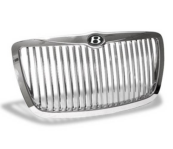4CarOption - Chrysler 300 4CarOption Front Hood Grille - GRZV-300C0407-CM