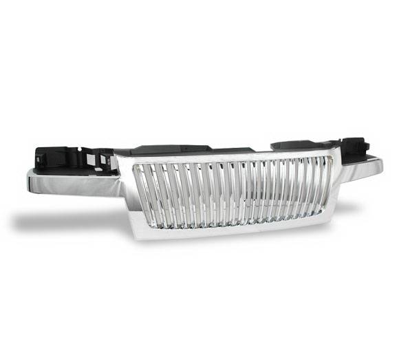 4CarOption - GMC Canyon 4CarOption Front Hood Grille - GRZV-CLRD0407-CM