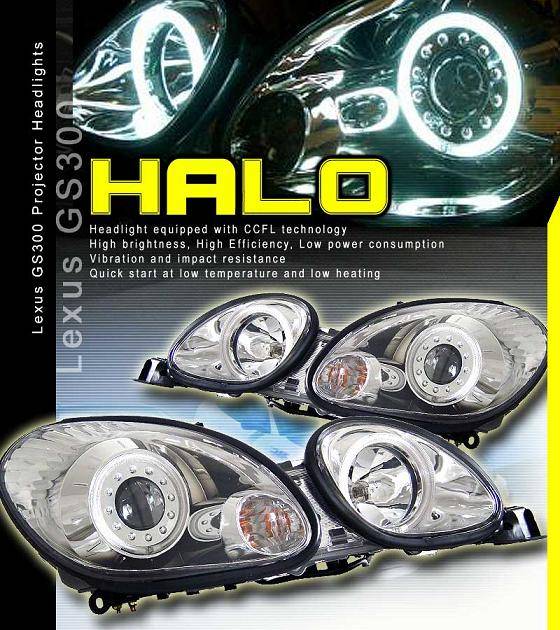 Custom - Chrome Halo Headlights