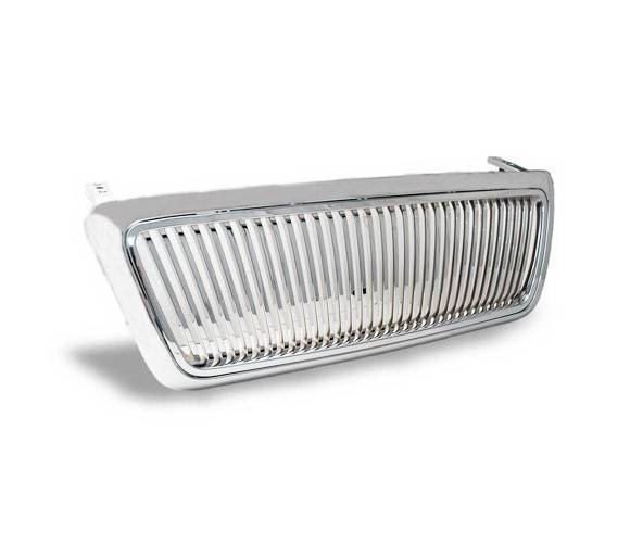 4CarOption - Ford F150 4CarOption Front Hood Grille - GRZV-F1500405-CM