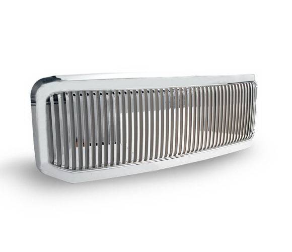 4CarOption - Ford F250 4CarOption Front Hood Grille - GRZV-F2500507-CM