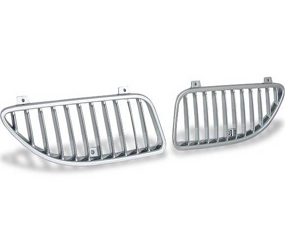 4CarOption - Pontiac Grand Am 4CarOption Front Hood Grille - GRZV-GRAM9903-CM