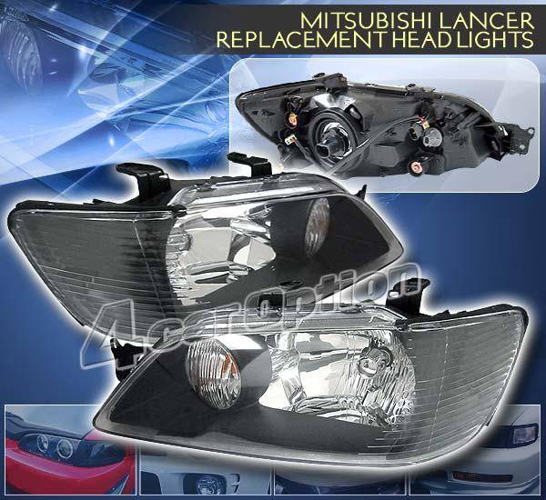 Custom - JDM Black Headlights