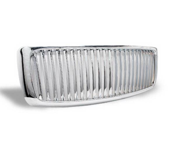 4CarOption - Dodge Ram 4CarOption Front Hood Grille - GRZV-RAM0206-CM