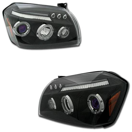 Custom - Black Halo LED Pro Headlights