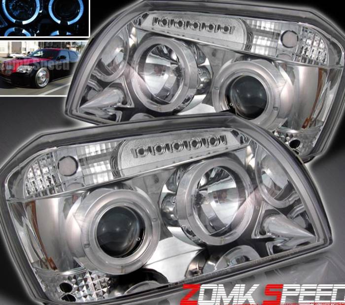 Custom - Chrome Halo LED Pro Headlights