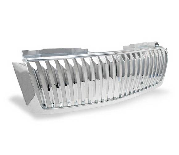 4CarOption - Chevrolet Tahoe 4CarOption Front Hood Grille - GRZV-THO0708-CM