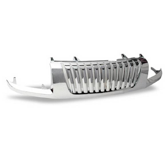 4CarOption - Nissan Xterra 4CarOption Front Hood Grille - GRZV-XTR0204-CM