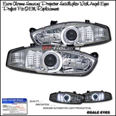 Custom - Chrome Angel Eyes Pro Headlights