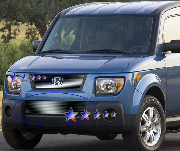 APS - Honda Element APS Billet Grille - Bumper - Aluminum - H66559A