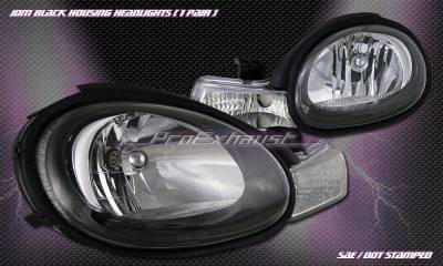 Custom - JDM Black Headlights