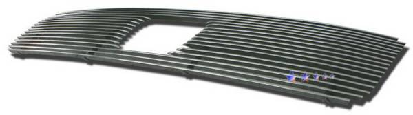 APS - Honda Pilot APS Billet Grille - with Logo Opening - Upper - Aluminum - H67113A