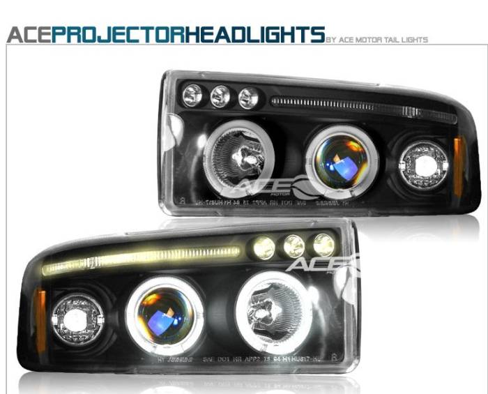Custom - Black Pro LED Headlights