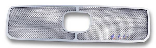APS - Honda Pilot APS Wire Mesh Grille - with Logo Opening - Upper - Stainless Steel - H77113T