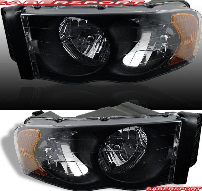 Custom - Black Crystal Headlights