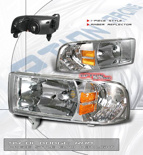 Custom - Euro Diamond Headlights