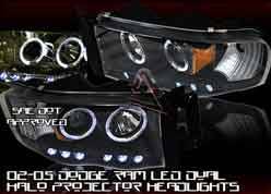 Custom - Black Halo LED Pro Headlights