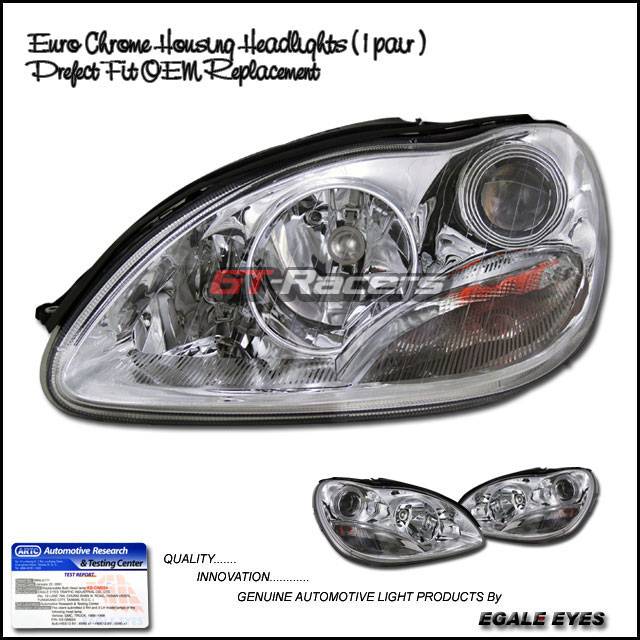 Custom - Euro Chrome Pro Headlights