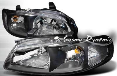 Custom - JDM Black Headlights