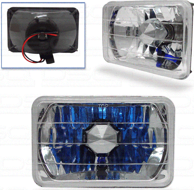 Custom - Diamond Headlights