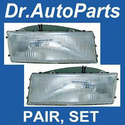 Custom - Chrome Clear Headlights