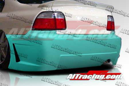 AIT Racing - Honda Accord AIT Racing Zen Style Rear Bumper - HA96HIZENRB